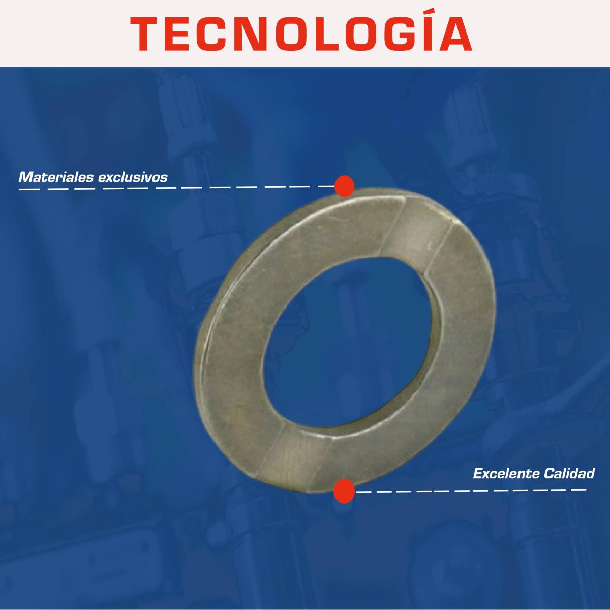 arandela ranurada 1.65 mm 1460101324 de bomba diesel bosch ve arandela ranurada 1.65 mm 1460101324 de bomba diesel bosch ve