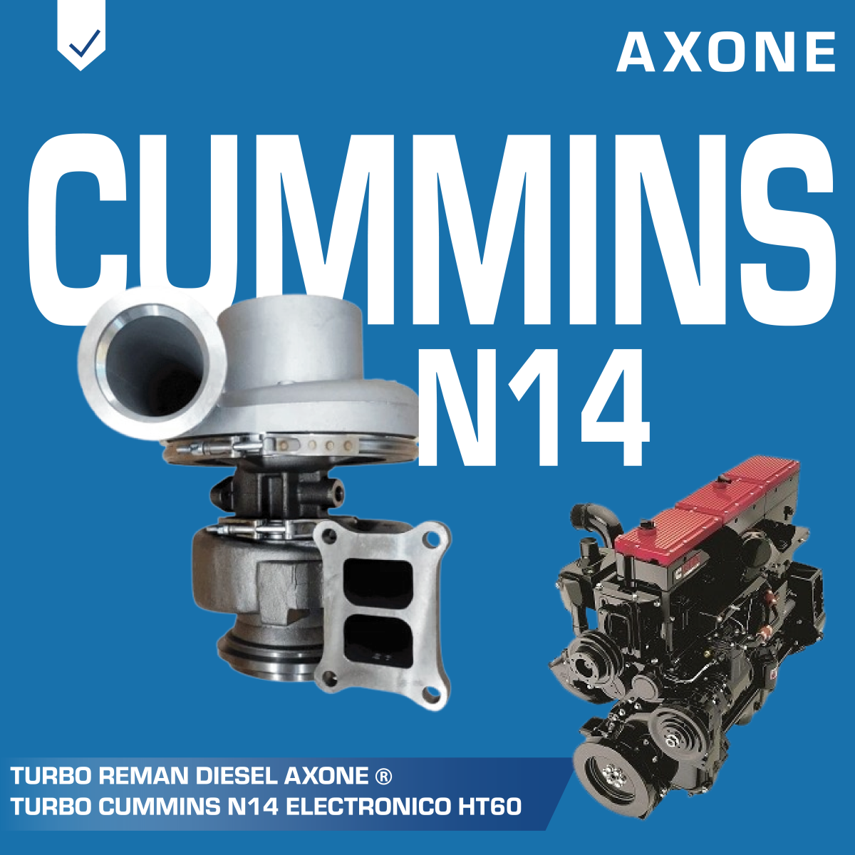turbo cummins n14 electronico ht60 3537074ax turbo cummins n14 electronico ht60 3537074ax
