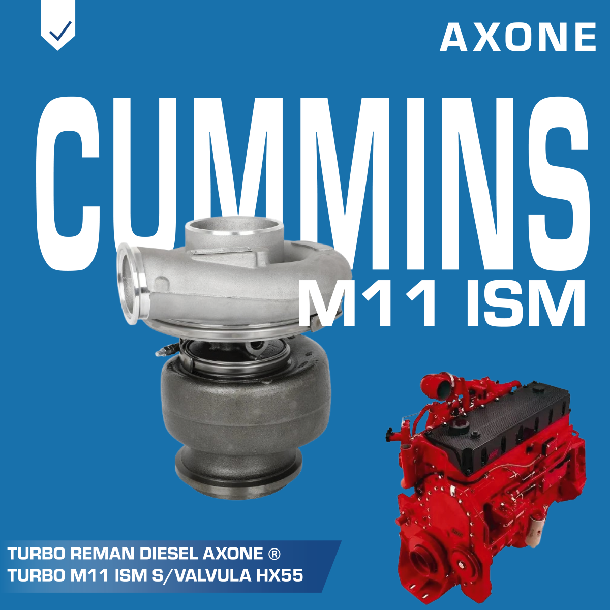 turbo reconstruido m11 ism s/valvula hx55 3990044ax turbo reconstruido m11 ism s/valvula hx55 3990044ax