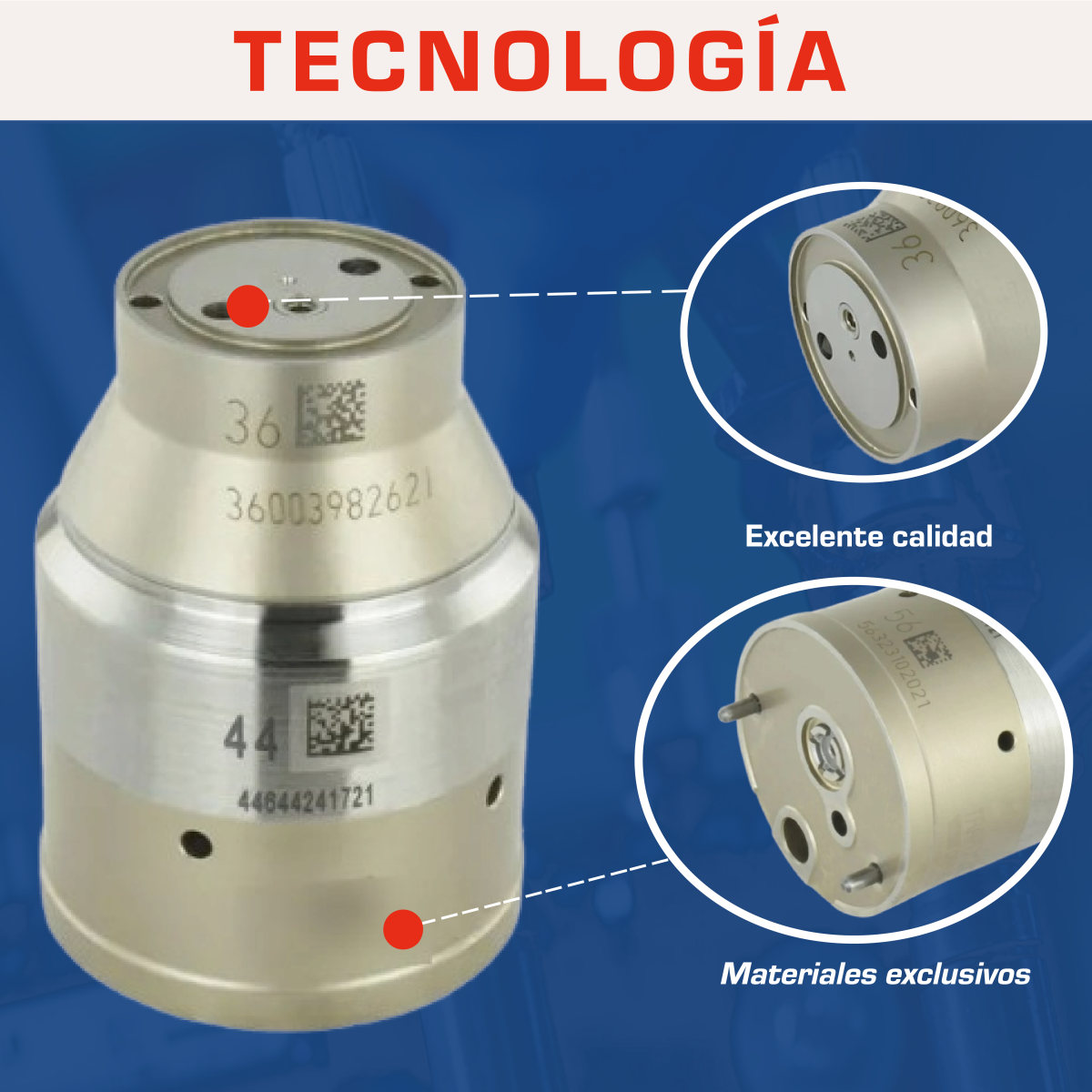 actuador valvula de control 7135 753 inyector diesel e3 delphi para detroit s60, fe4e00001 actuador valvula de control 7135 753 inyector diesel e3 delphi para detroit s60, fe4e00001