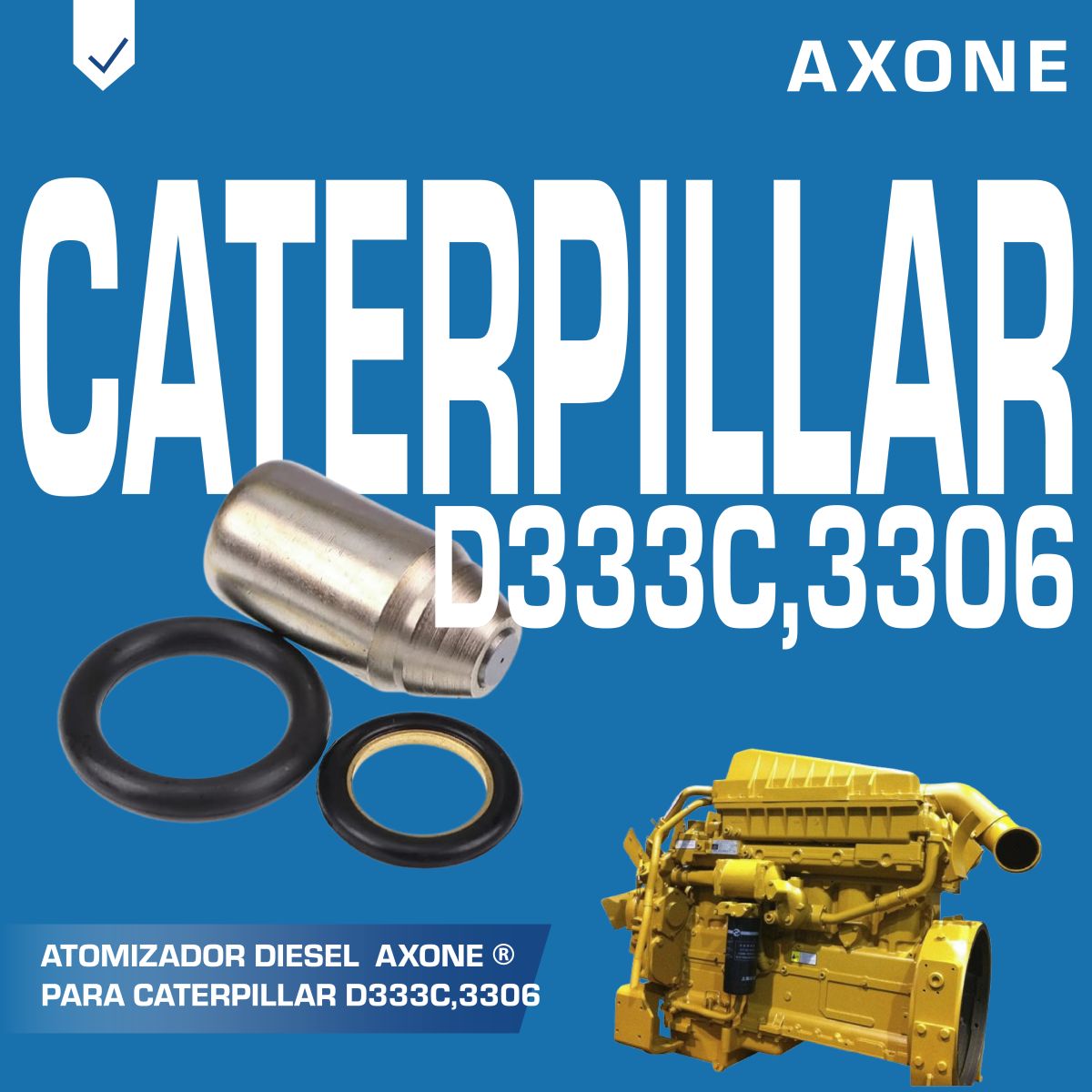 atomizador 8m1584 caterpillar d333c,3306 atomizador 8m1584 caterpillar d333c,3306