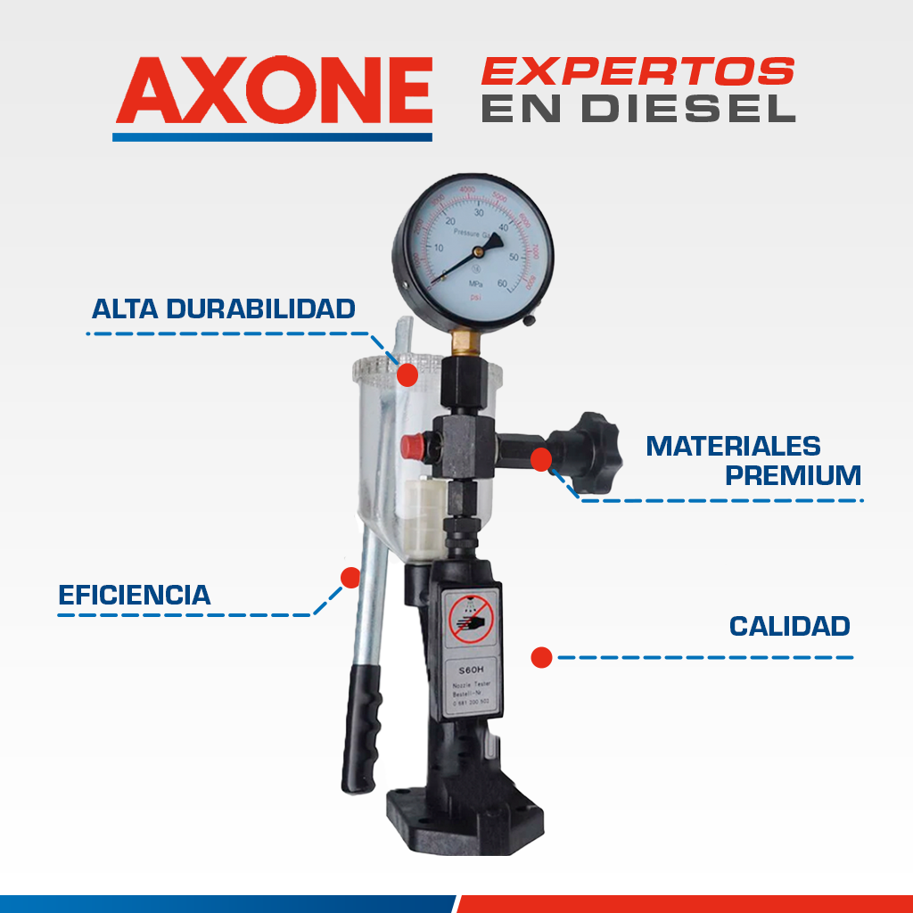 probador manual de inyectores y toberas crt012, 0 400 bar/0 6000 psi probador manual de inyectores y toberas crt012, 0 400 bar/0 6000 psi