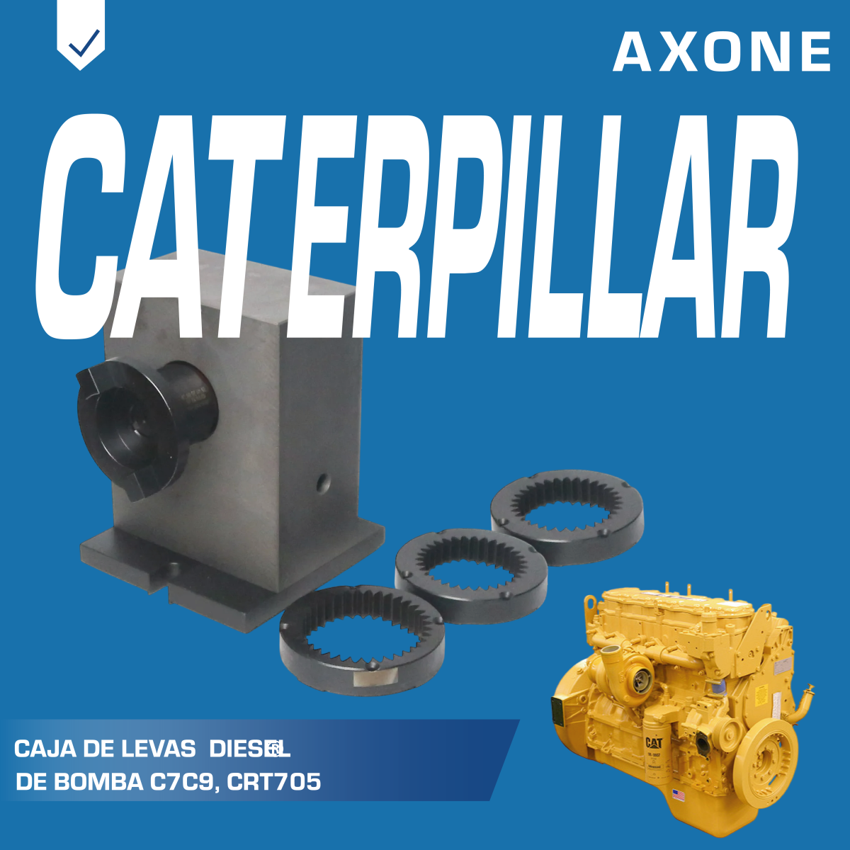 caja de levas de bomba c7c9, crt705 caja de levas de bomba c7c9, crt705