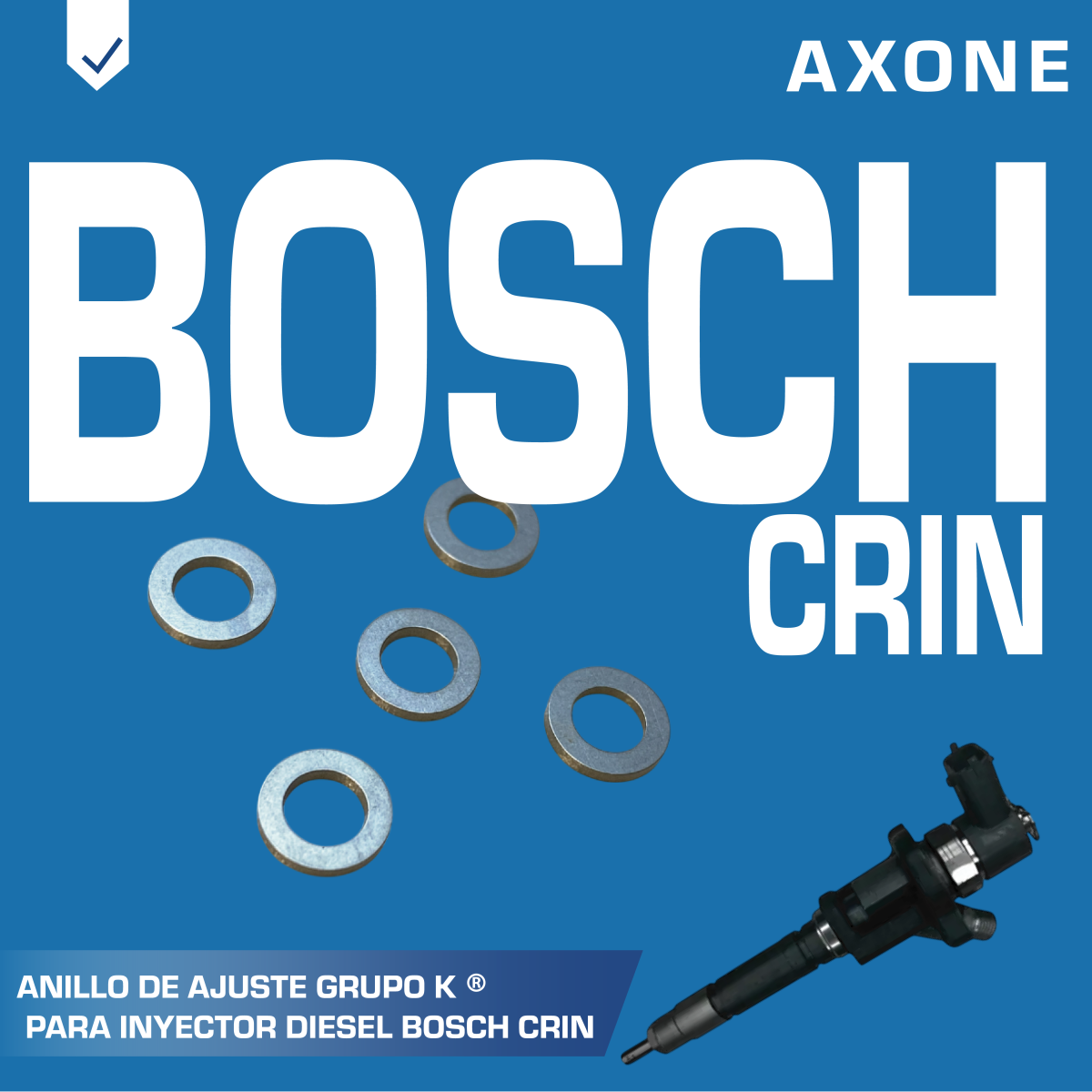 anillo de ajuste grupo k, f00rj01012 de inyector diesel bosch crin anillo de ajuste grupo k, f00rj01012 de inyector diesel bosch crin