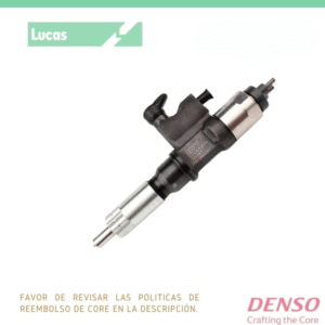 core fldfb0704 de inyector diesel denso cr elf 400, elf 450, elf 500, elf 600, 4hk, 6hk, isuzu