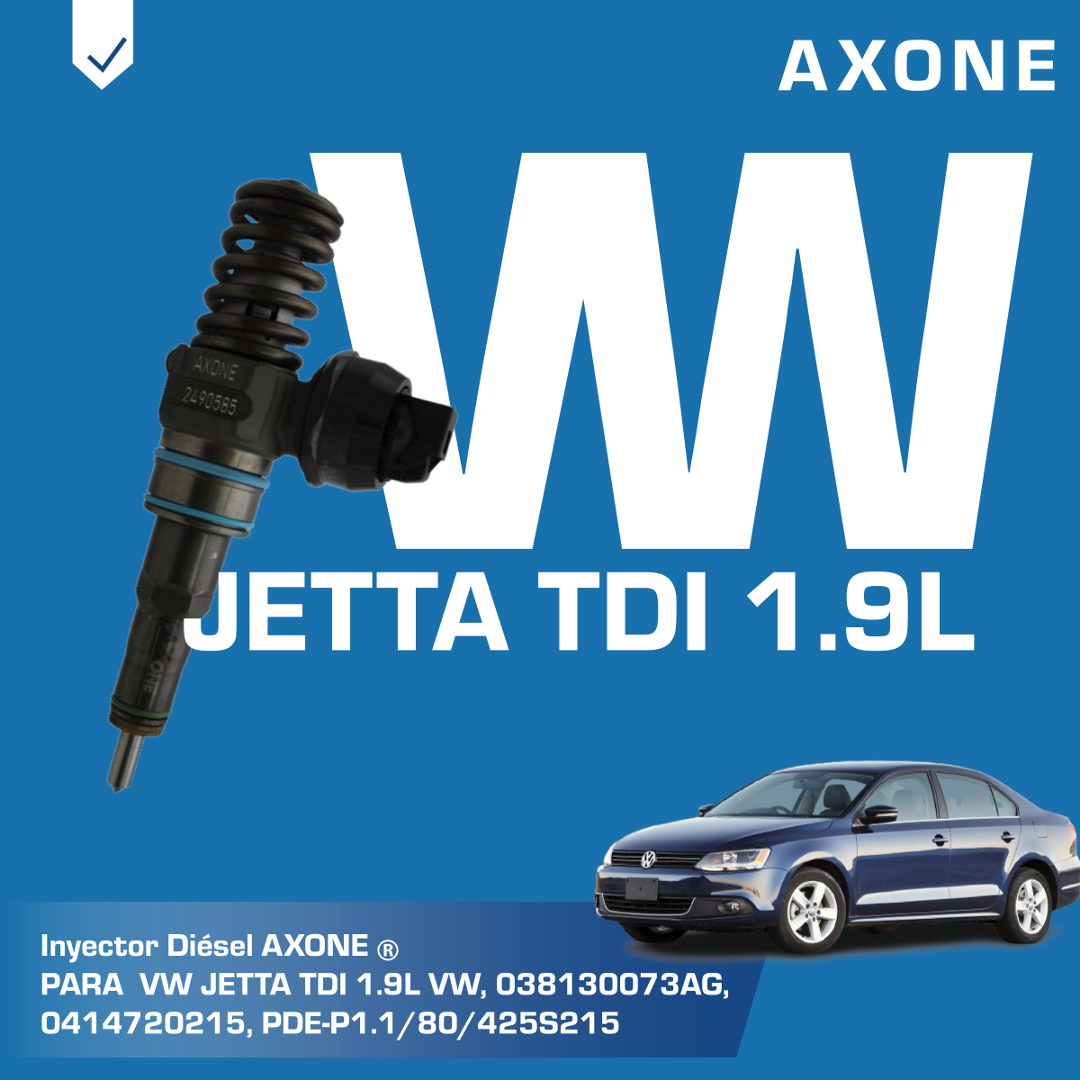 inyector diesel 0414720265 vw jetta tdi 1.9l vw, 038130073ag, 0414720215, pde p1.1/80/425s215 inyector diesel 0414720265 vw jetta tdi 1.9l vw, 038130073ag, 0414720215, pde p1.1/80/425s215