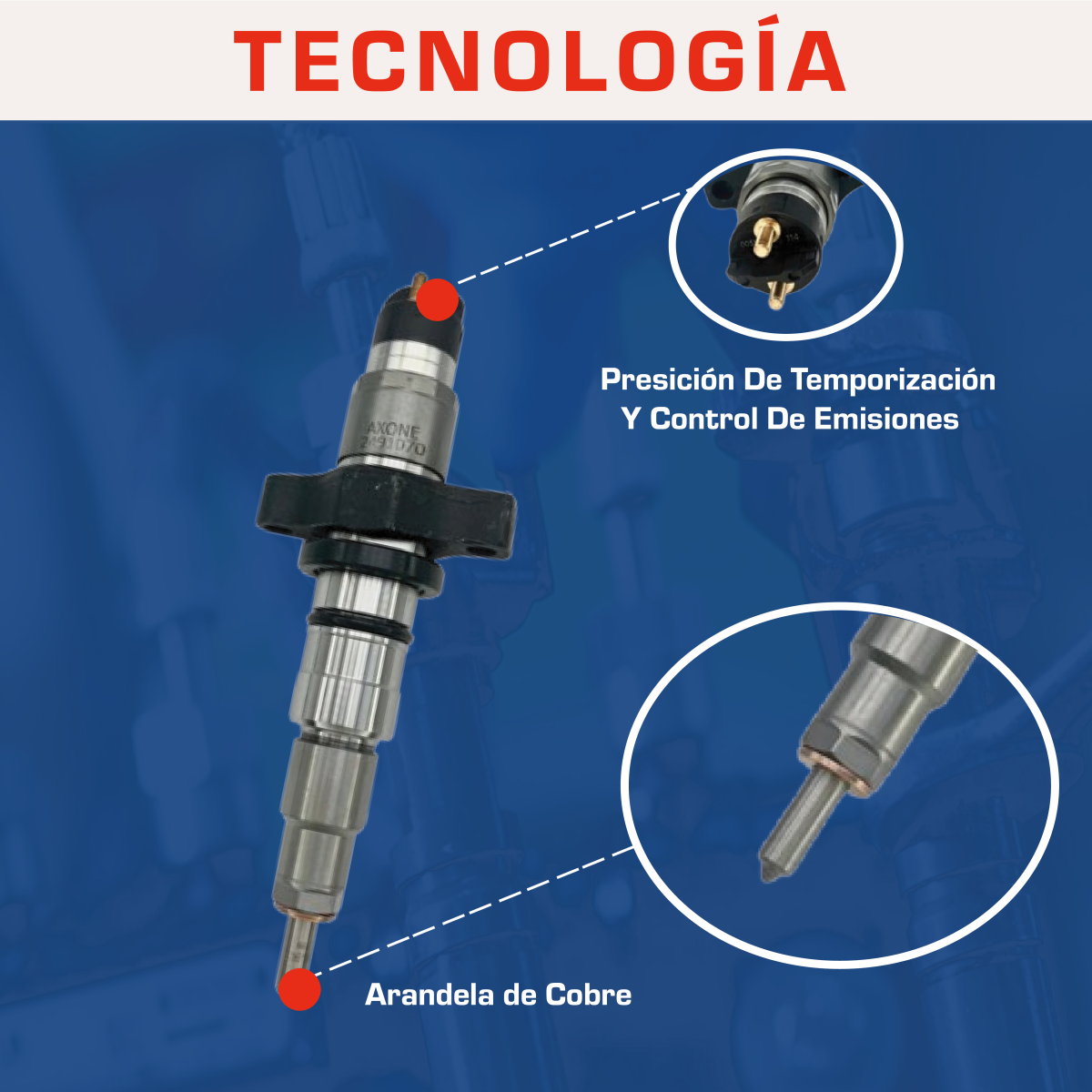 inyector diesel 0445120114 reman axone, cr para dodge ram 2500, 3500, cummins 5.9 isb inyector diesel 0445120114 reman axone, cr para dodge ram 2500, 3500, cummins 5.9 isb