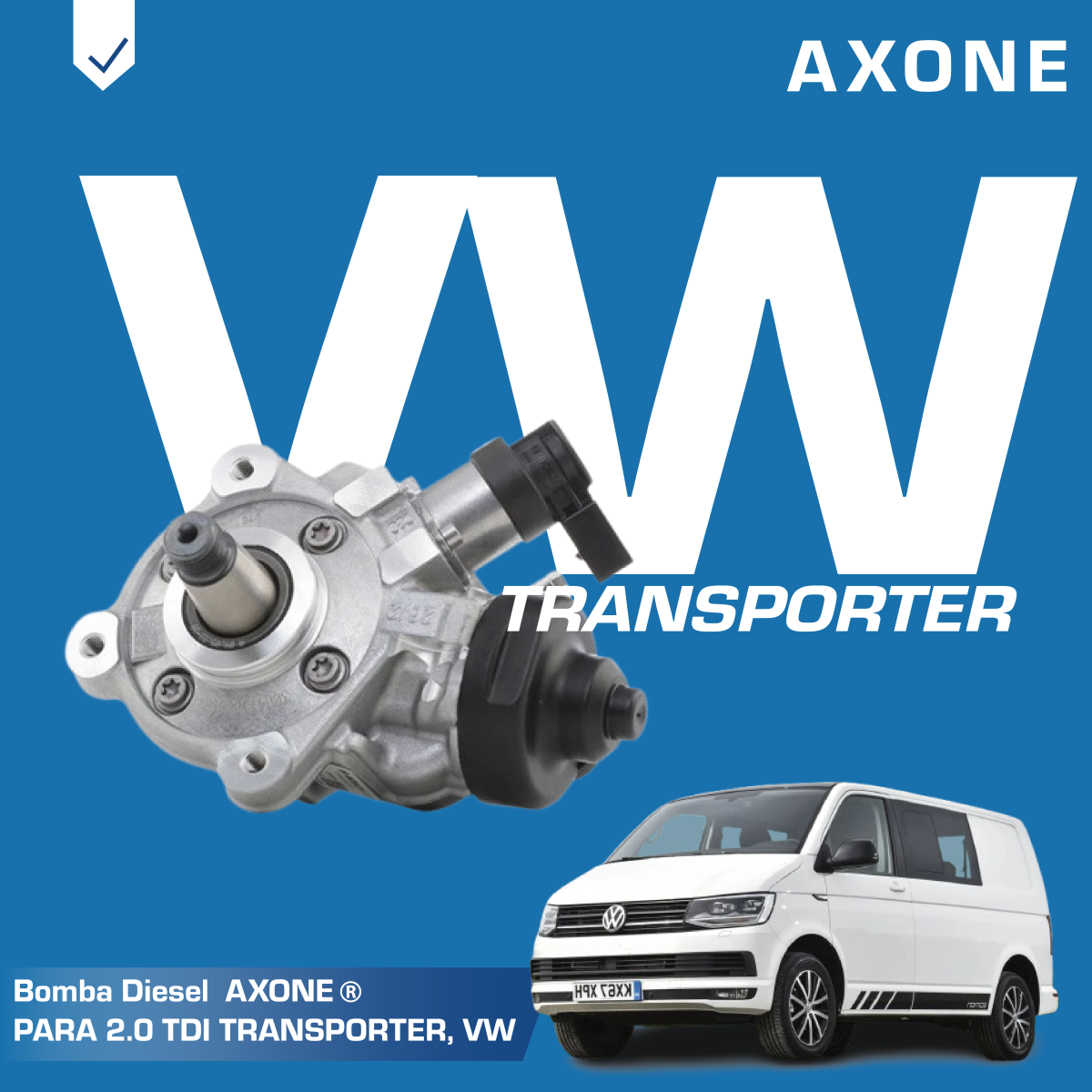 bomba diesel 0445010542 reman axone, cp4 para 2.0 tdi transporter, vw bomba diesel 0445010542 reman axone, cp4 para 2.0 tdi transporter, vw