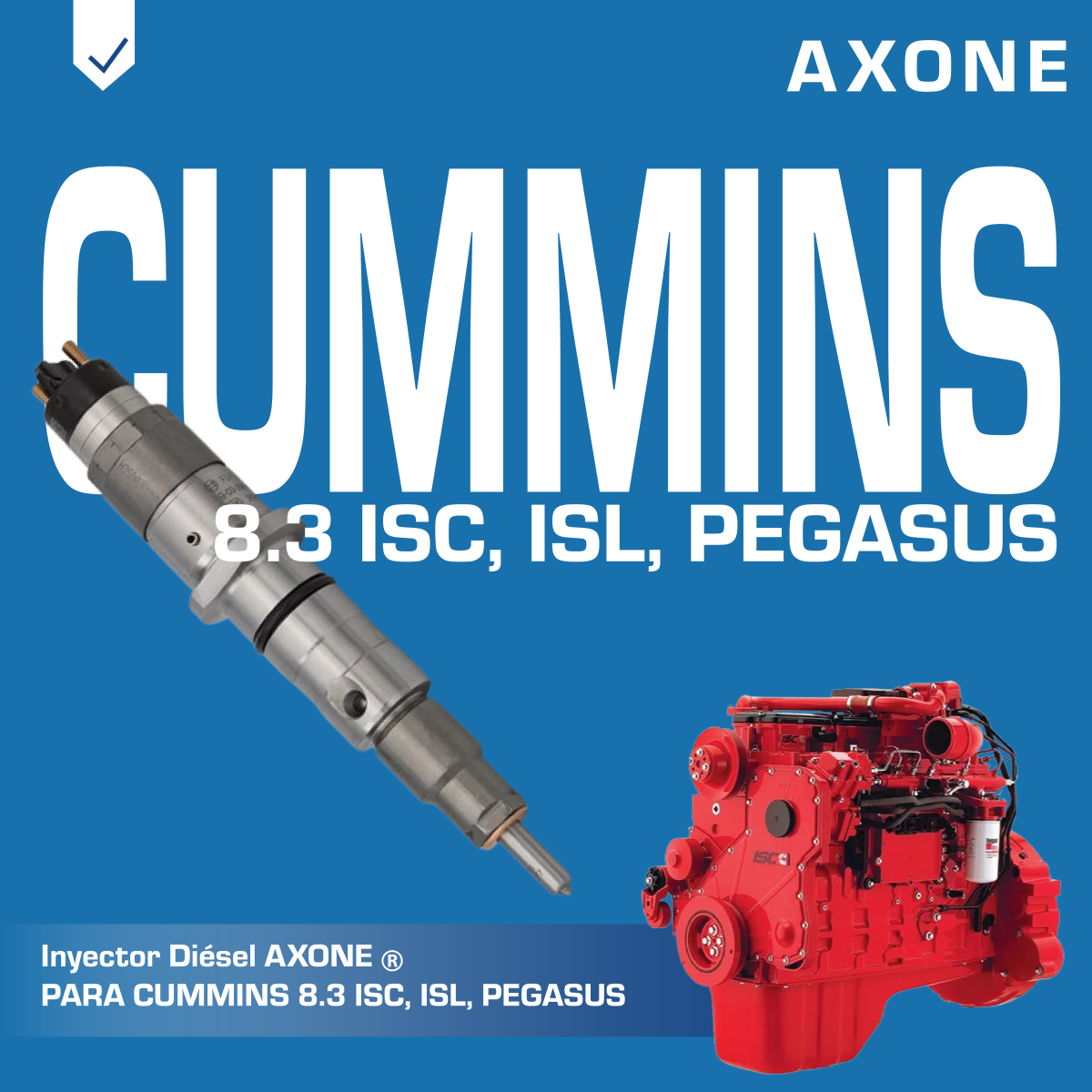 inyector diesel axone reman 0445120112 crin para cummins 8.3 isc, isl, pegasus inyector diesel axone reman 0445120112 crin para cummins 8.3 isc, isl, pegasus