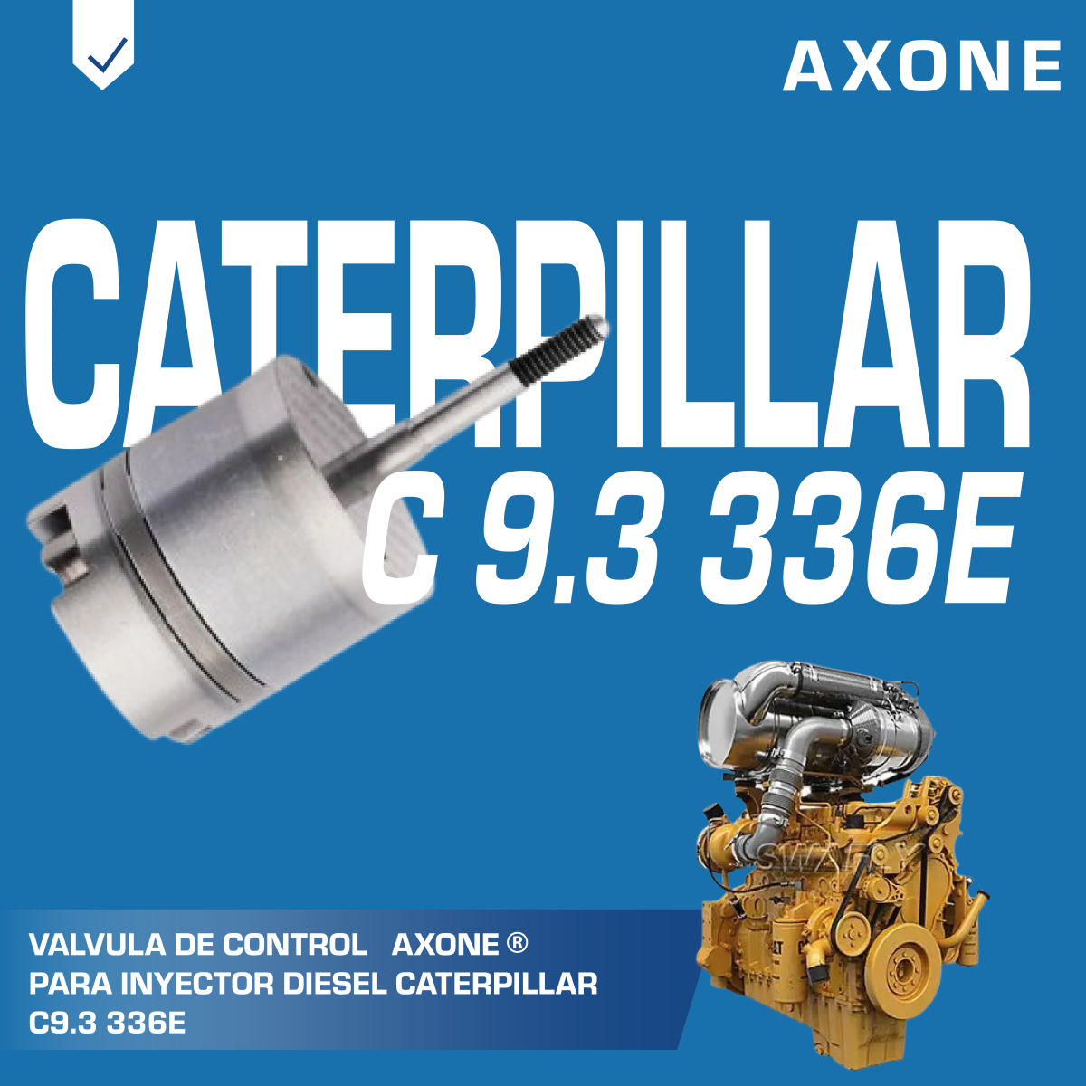 valvula de control 249 3007 para inyector diesel caterpillar c9.3 336e valvula de control 249 3007 para inyector diesel caterpillar c9.3 336e