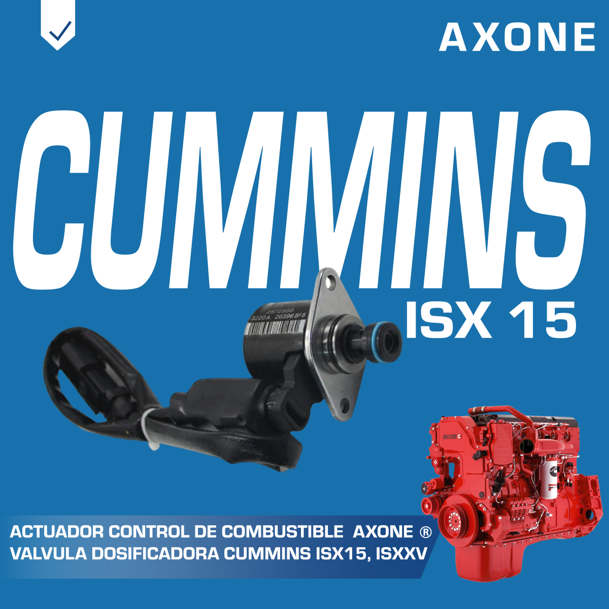actuador control de combustible, valvula dosificadora cummins isx15, isxxv, 2872138 05 actuador control de combustible, valvula dosificadora cummins isx15, isxxv, 2872138 05