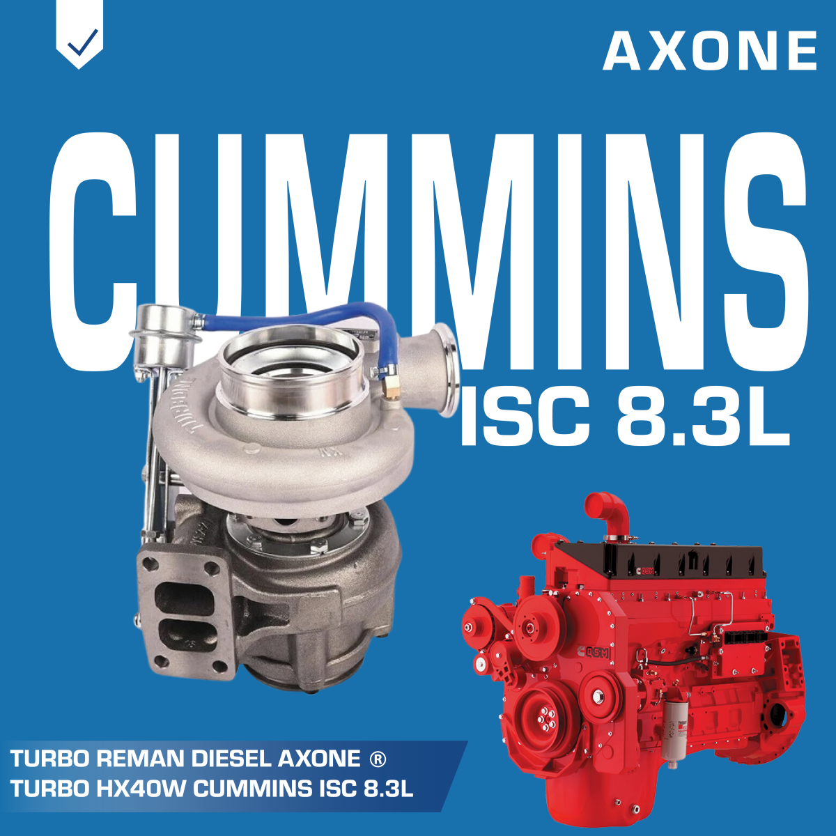 turbo hx40w para cummins isc 8.3l turbo hx40w para cummins isc 8.3l