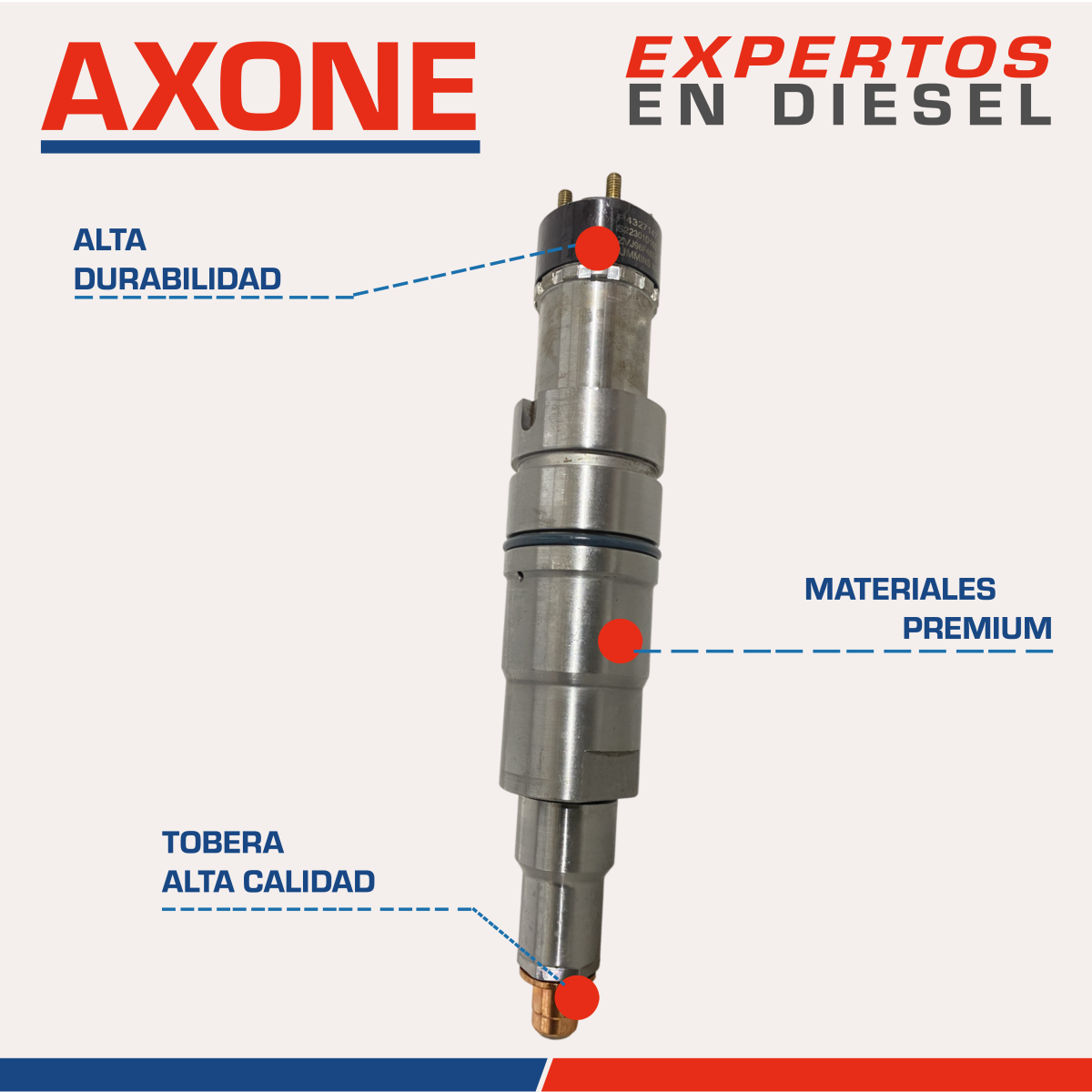 inyector diesel 4327147pd axone reman cummins isx15 qsx15 inyector diesel 4327147pd axone reman cummins isx15 qsx15