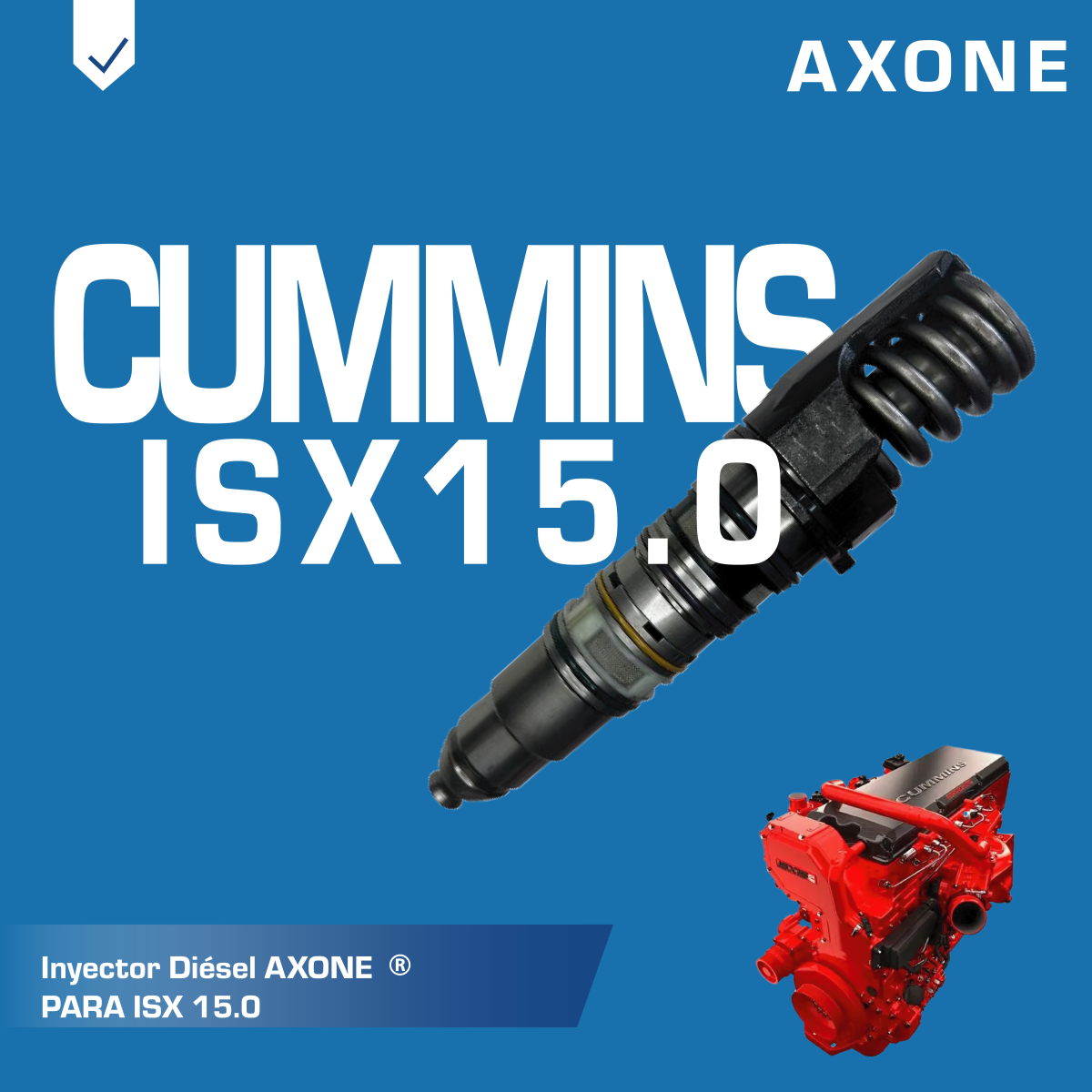 inyector diesel axone reman reconstruido 4954888 cummins isx, isx15, qsx15.0l inyector diesel axone reman reconstruido 4954888 cummins isx, isx15, qsx15.0l