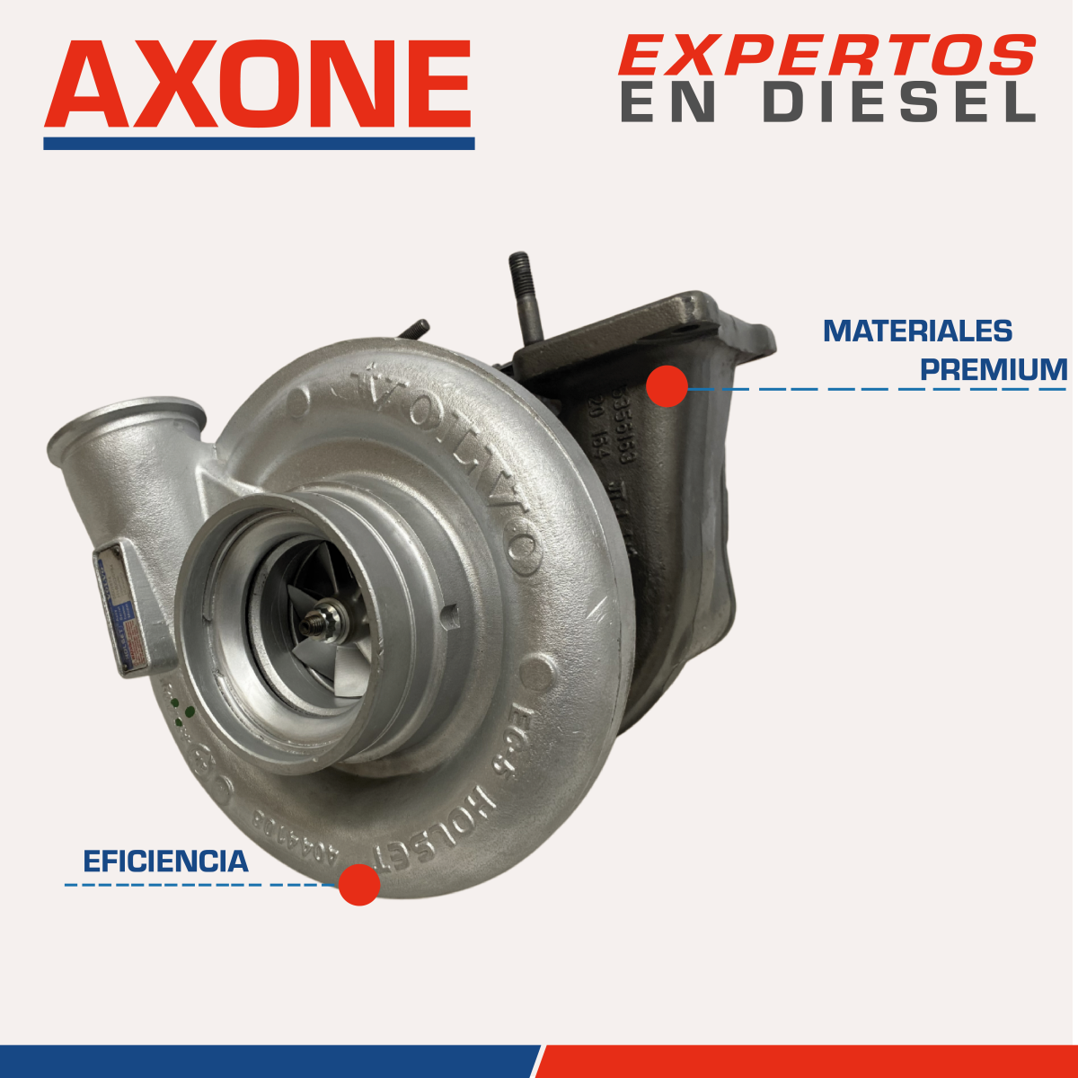 turbo reconstruido he500wg para volvo md13 turbo reconstruido he500wg para volvo md13