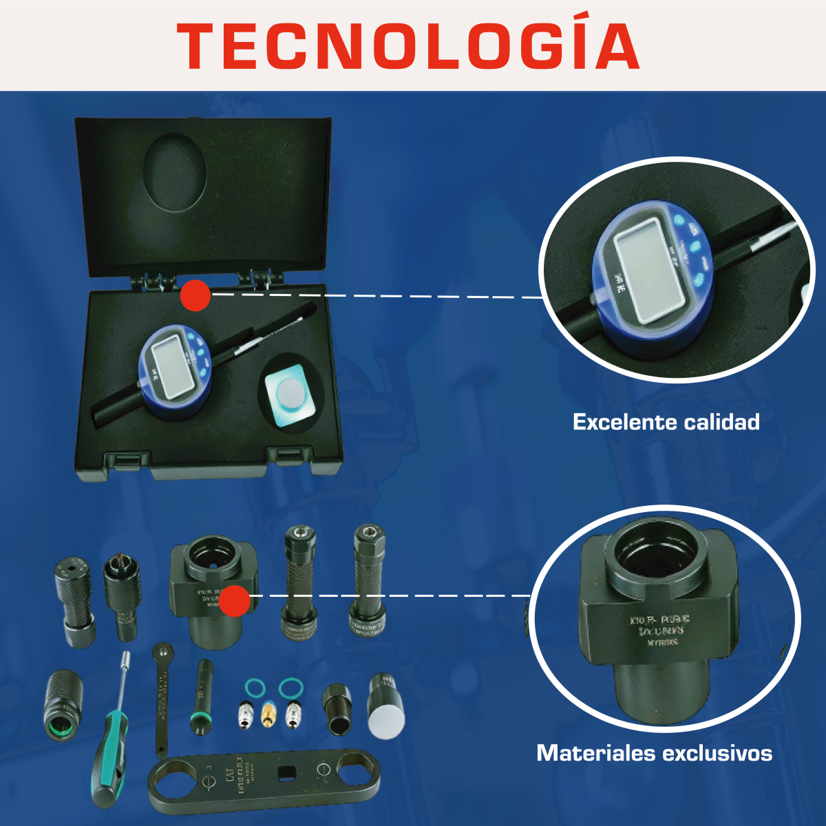 kit de herramientas crt204 caterpillar 320d para ensamblar, desmontar y medir inyectores kit de herramientas crt204 caterpillar 320d para ensamblar, desmontar y medir inyectores